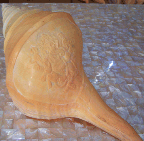 Srinq Big Aruanus Carving Art Ganesha God