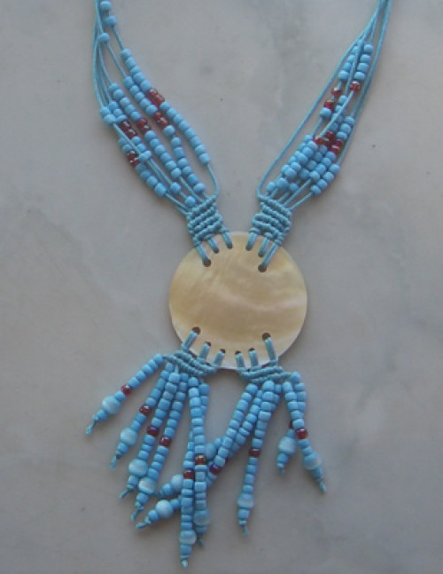 Necklace Bead Tourqese Mop