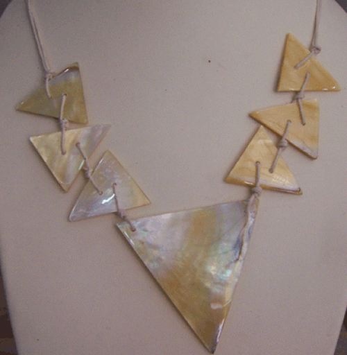 Mop Necklace Yellow Quality