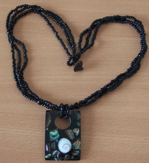 Squere Mosaic Necklace