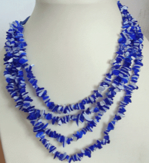 Bead Bead Stone Art Necklace