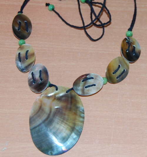 shell necklace from bali