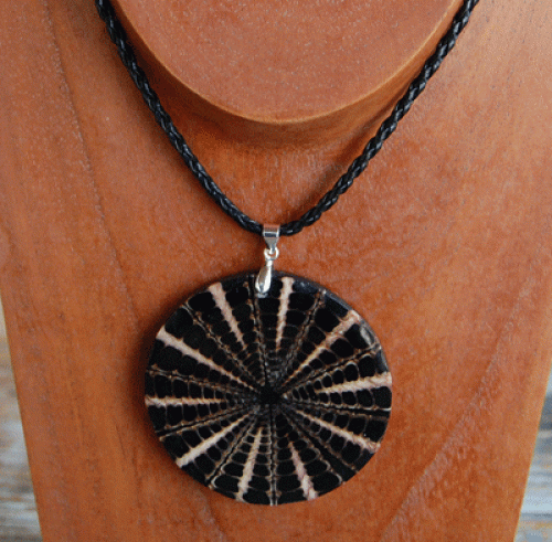 shell mosaic necklace